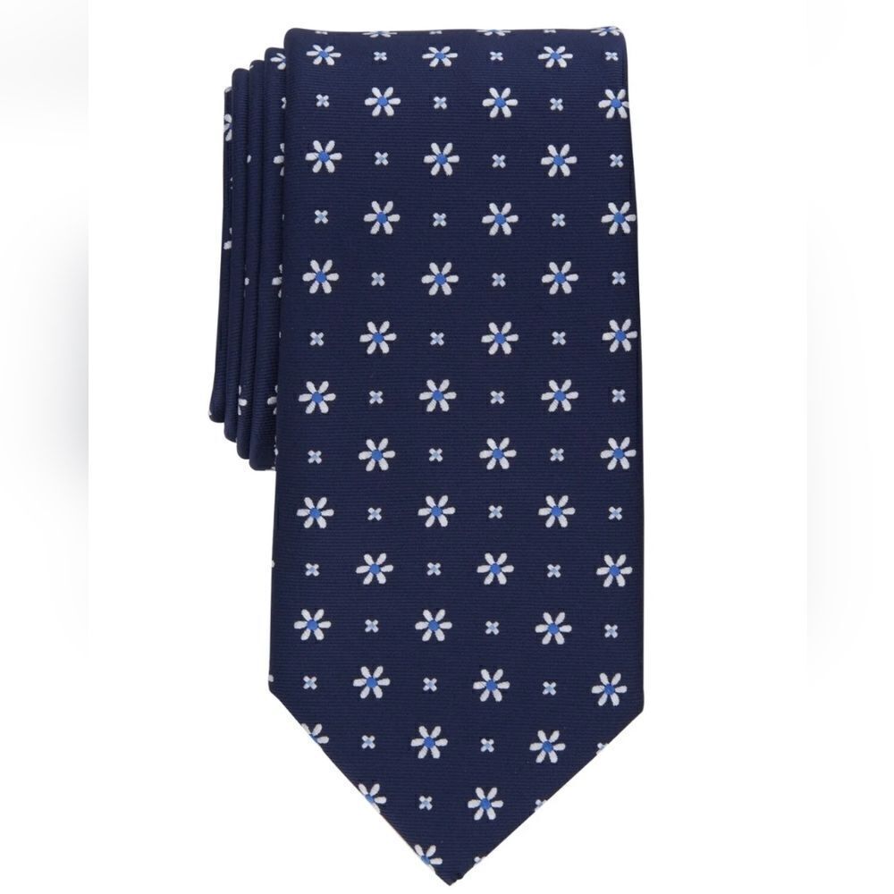 Club Room Classic Day Floral Neat Tie